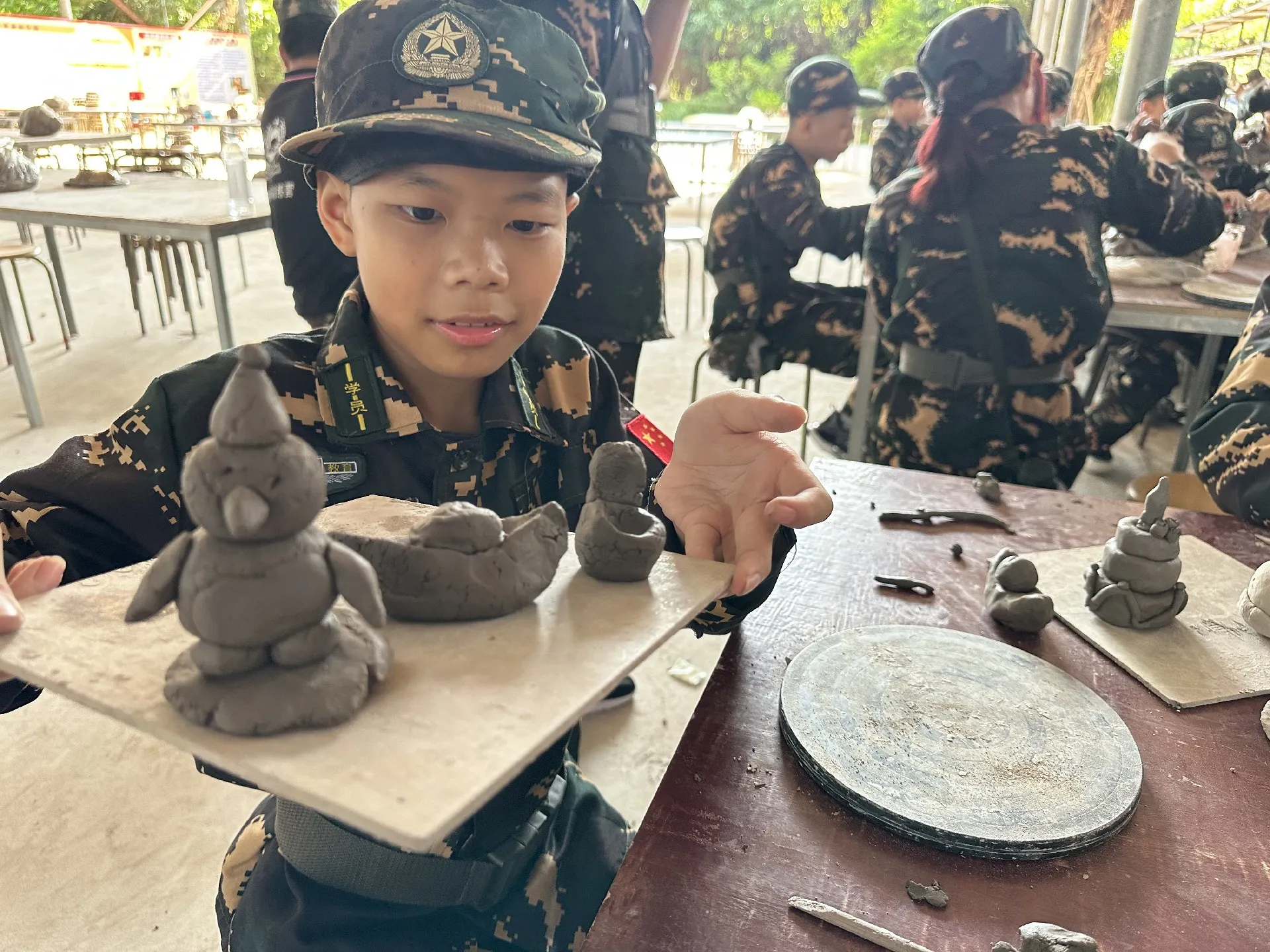 新黄埔青少年军校学员家长